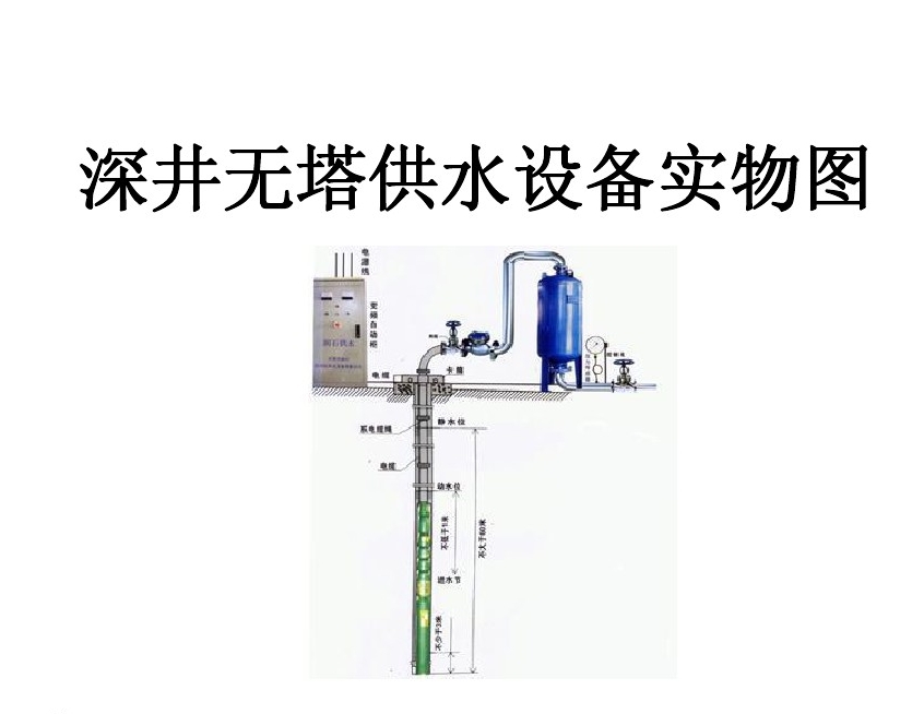 开化县井泵无塔式供水设备